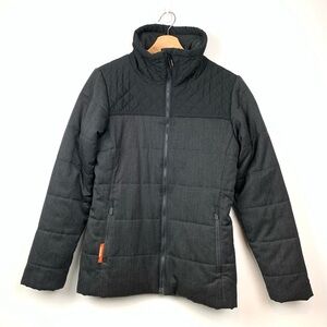 Icebreaker Helena Jacket Coat Merinoloft Sz Small Gray Active Outdoors Gorpcore